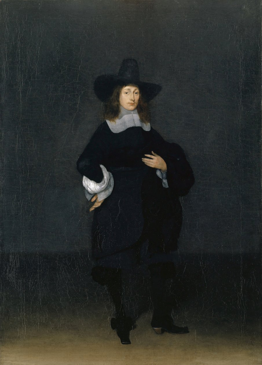 Miehen muotokuva tekijältä Gerard ter Borch