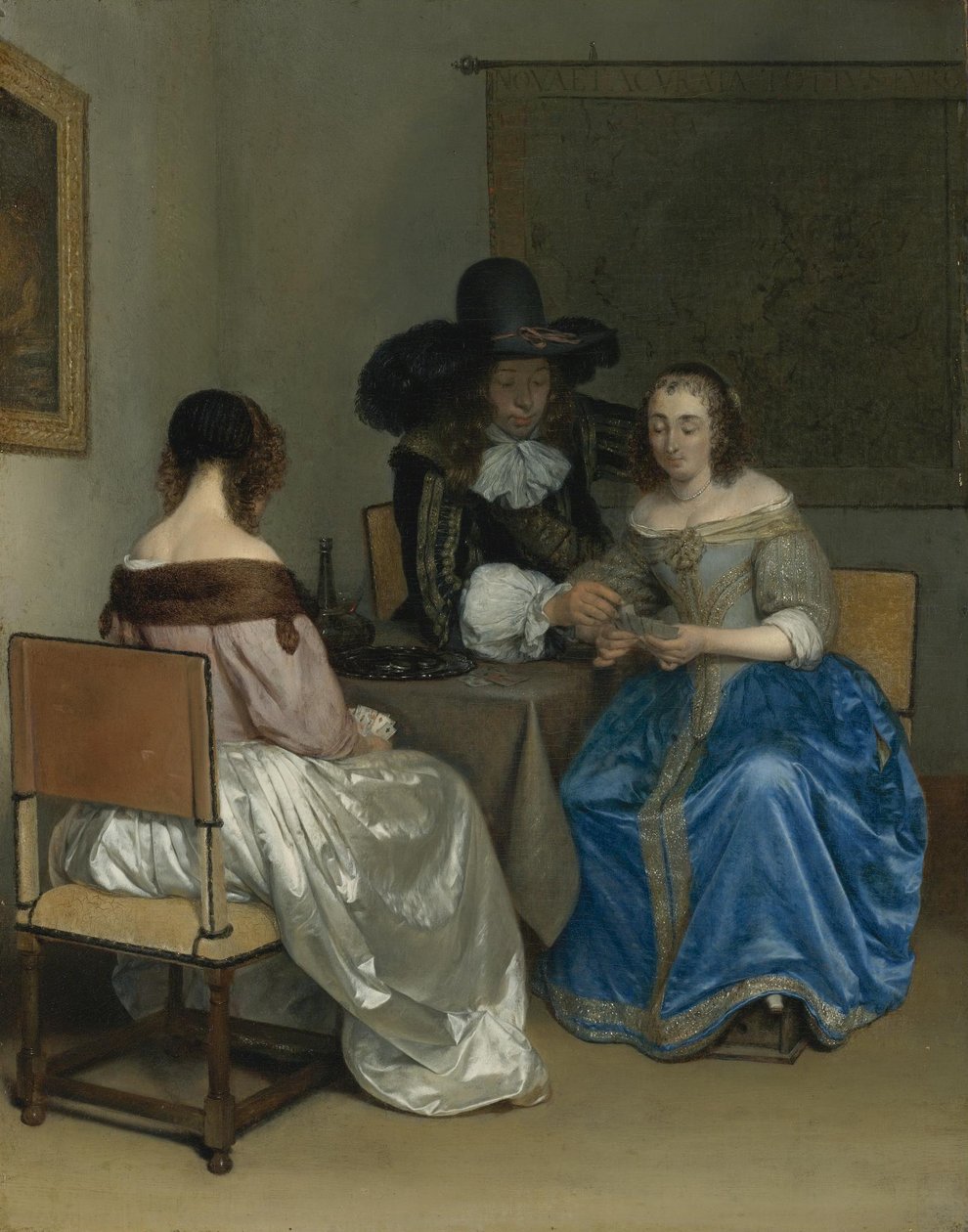 Kortinpelaajat tekijältä Gerard ter Borch