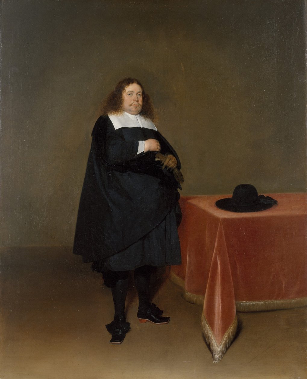 Porvarimestari Jan van Duren, n. 1666-67 tekijältä Gerard ter Borch