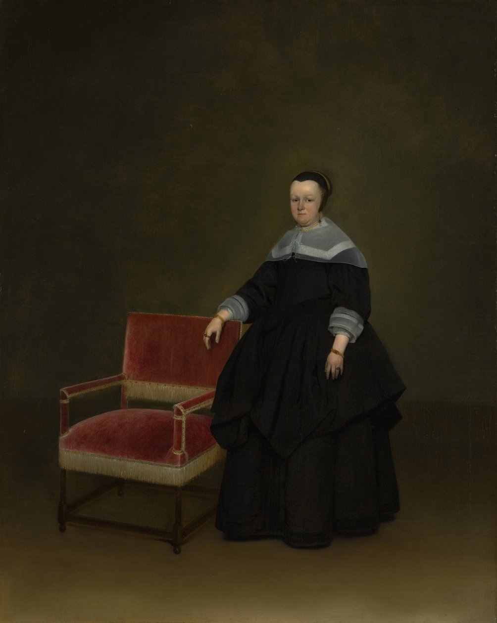 Margaretha van Haexbergen, n. 1666-67 tekijältä Gerard ter Borch