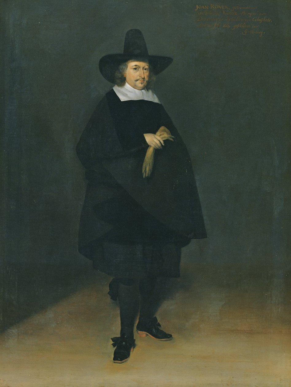 Burgermeister Jan Roeverin (1610-61) muotokuva tekijältä Gerard ter Borch