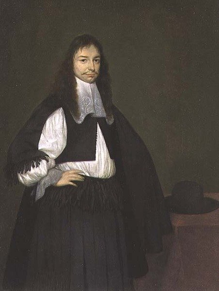 Gentlemanin muotokuva, n. 1667-1668 (katso pari 64506) tekijältä Gerard ter Borch