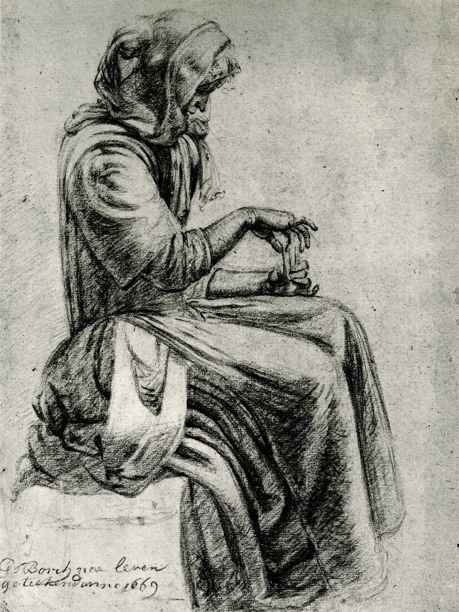 Ennustaja tekijältä Gerard ter Borch
