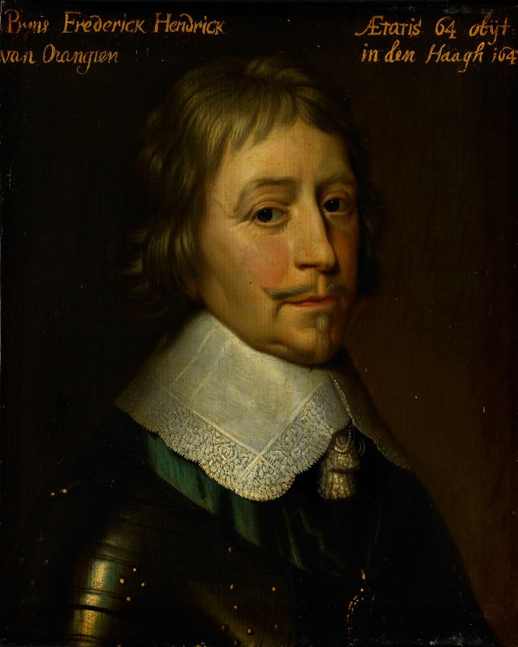 Muotokuva Frederick Henrystä, Orangen prinssistä tekijältä Gerard van Honthorst (workshop of)