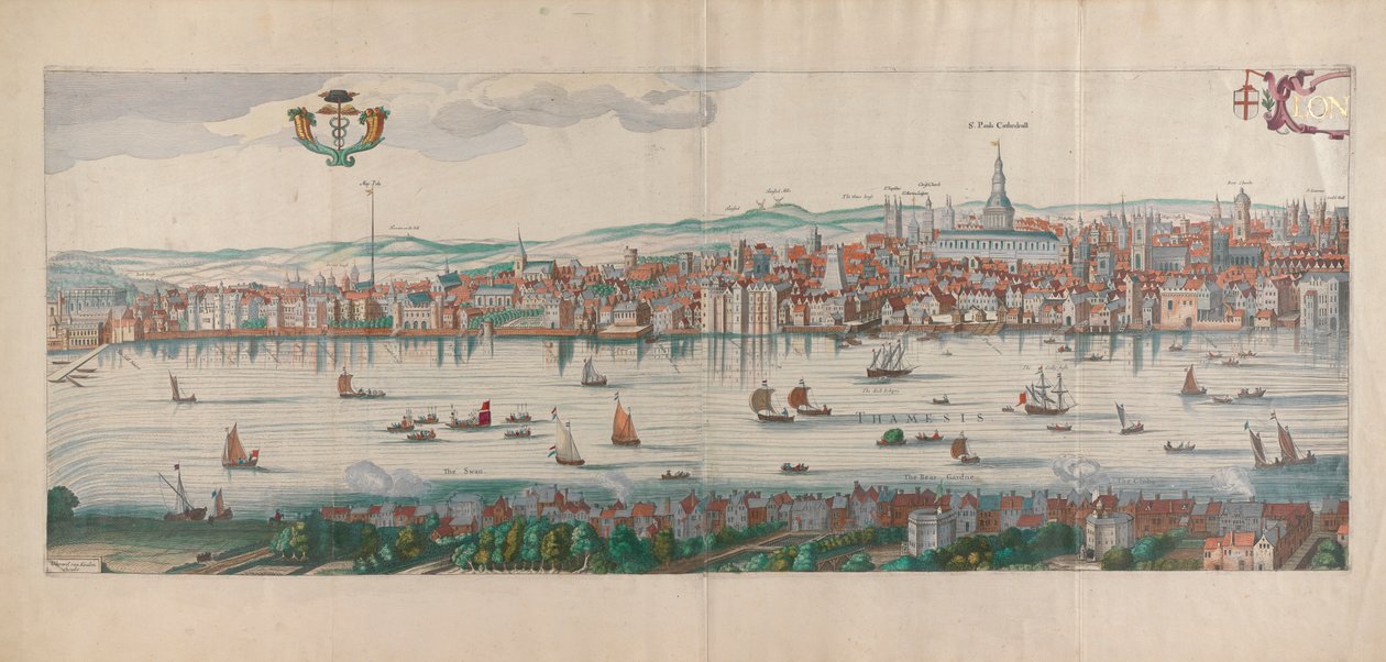 Lontoo, Panoraamanäkymä tekijältä Gerard van Keulen