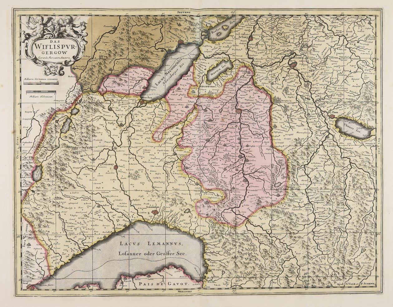 Das Wiflispurgergergow / Gerardo Mercatore auctore tekijältä Gerardus Mercator