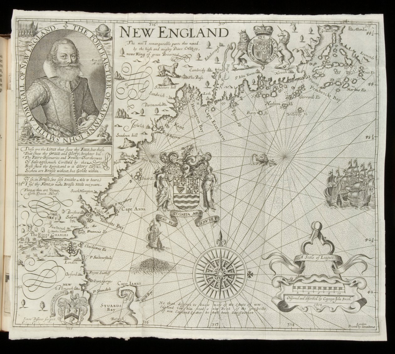 Uuden Englannin kartta, Historia Mundista: tai Mercator