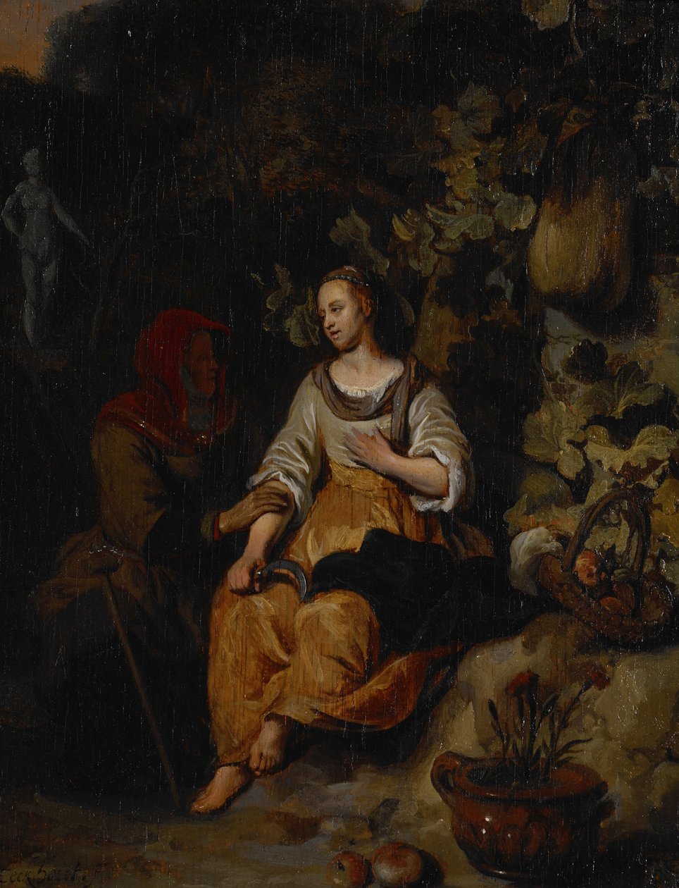 Vertumnus ja Pomona tekijältä Gerbrand van den Eeckhout