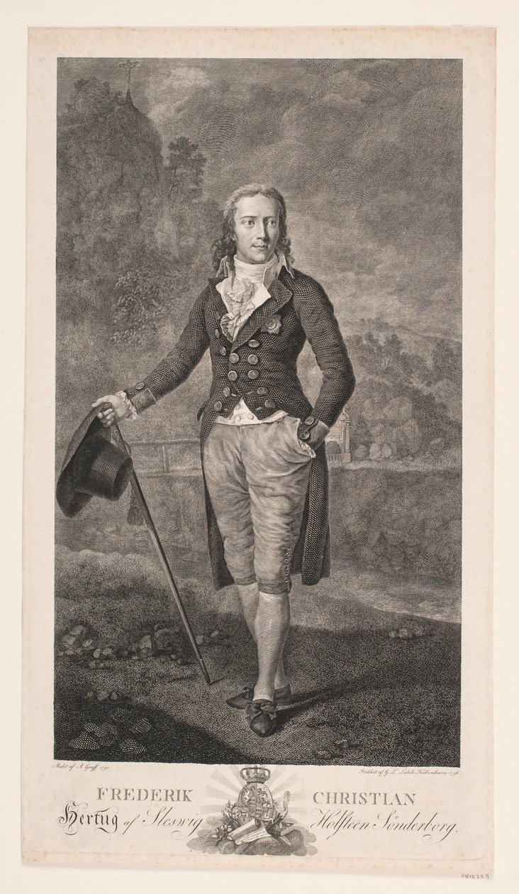 Frederik Christian, Schleswigin herttua tekijältä Gerhard Ludvig Lahde