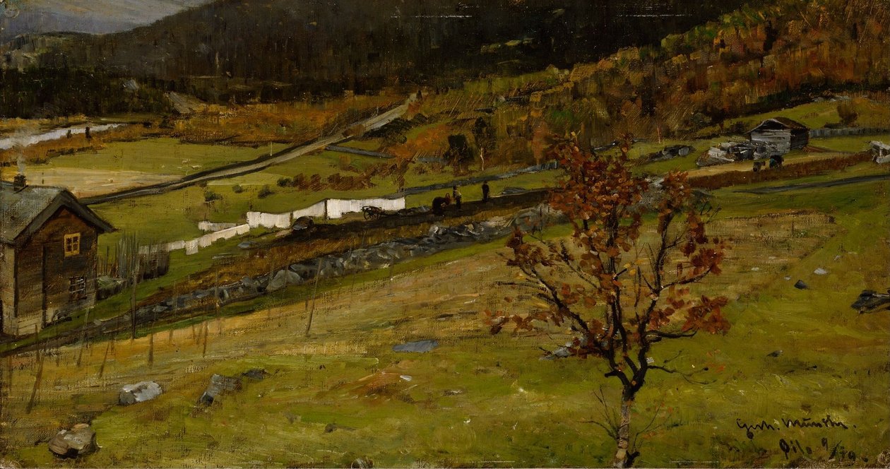 Syysmaisema, Øylo tekijältä Gerhard Munthe