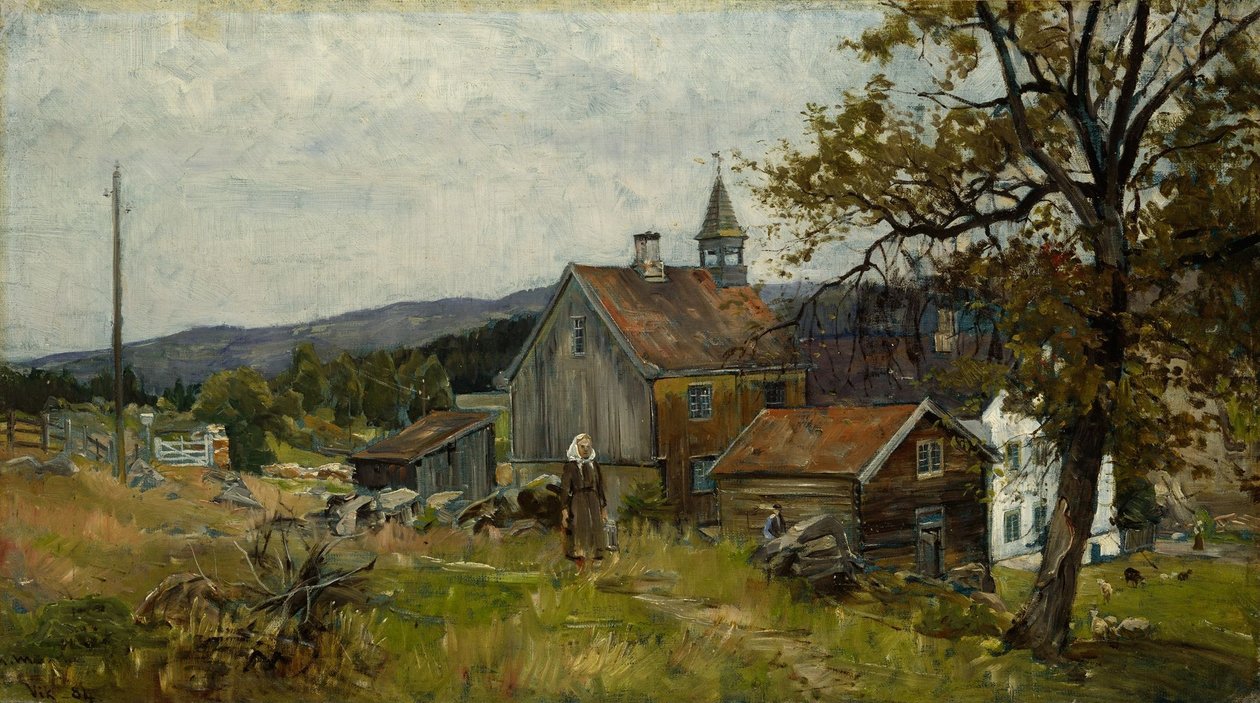 Maatila, Vik Stangessa tekijältä Gerhard Munthe