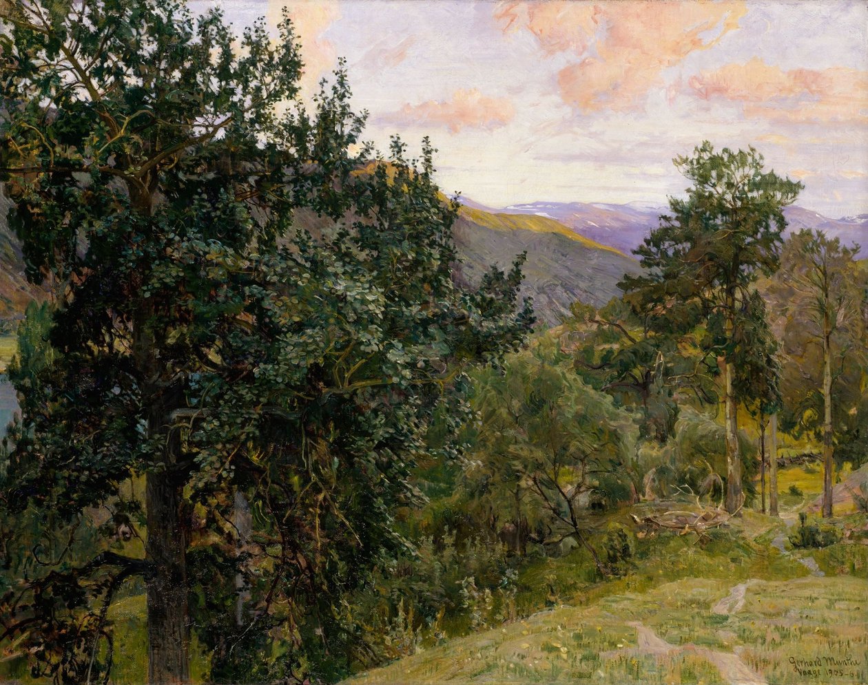 Vågåsta tekijältä Gerhard Munthe