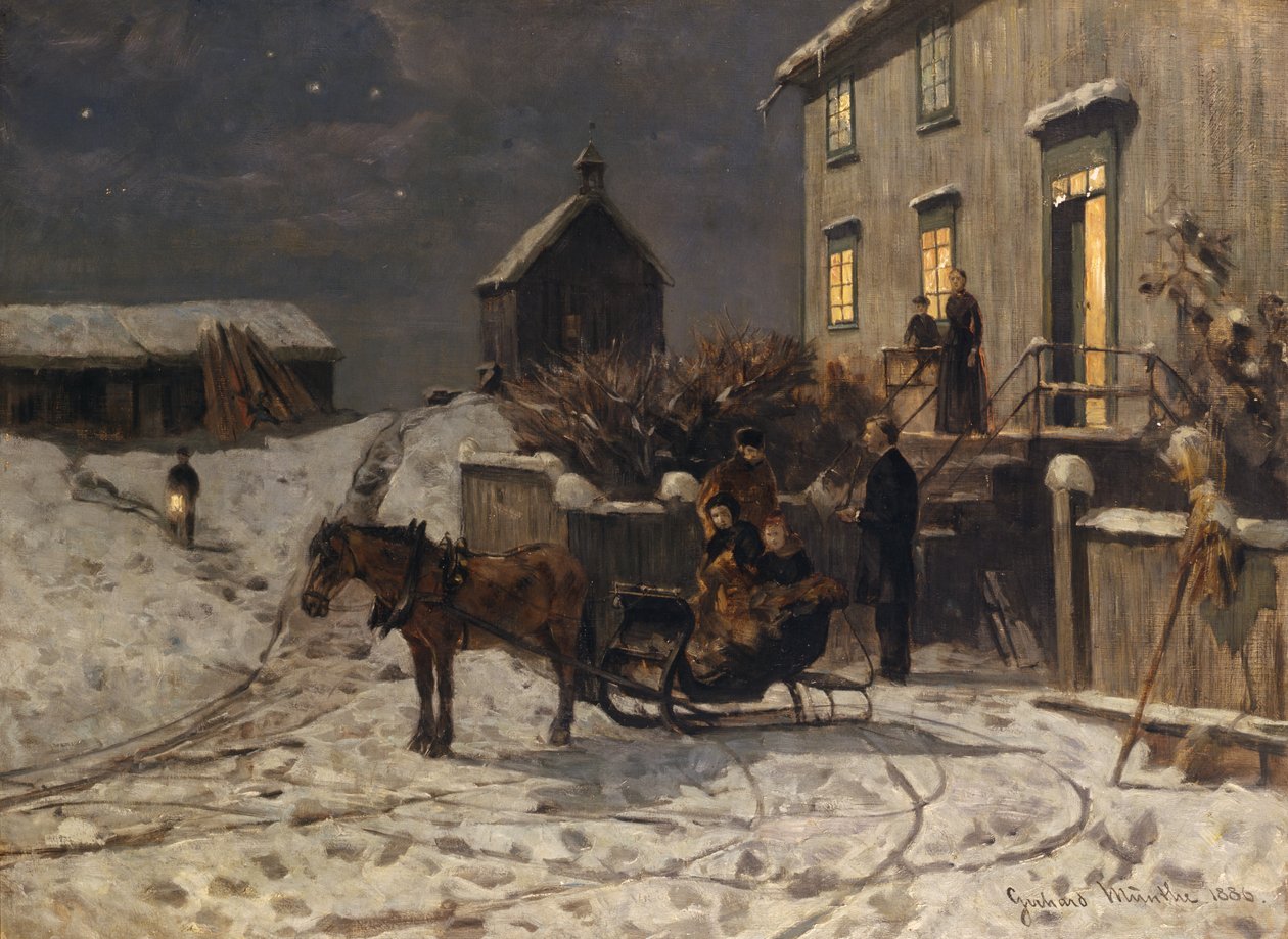Joulun tunnelmaa tekijältä Gerhard Peter Frantz Vilhelm Munthe