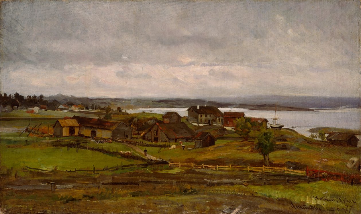 Holmen, Asker tekijältä Gerhard Peter Frantz Vilhelm Munthe