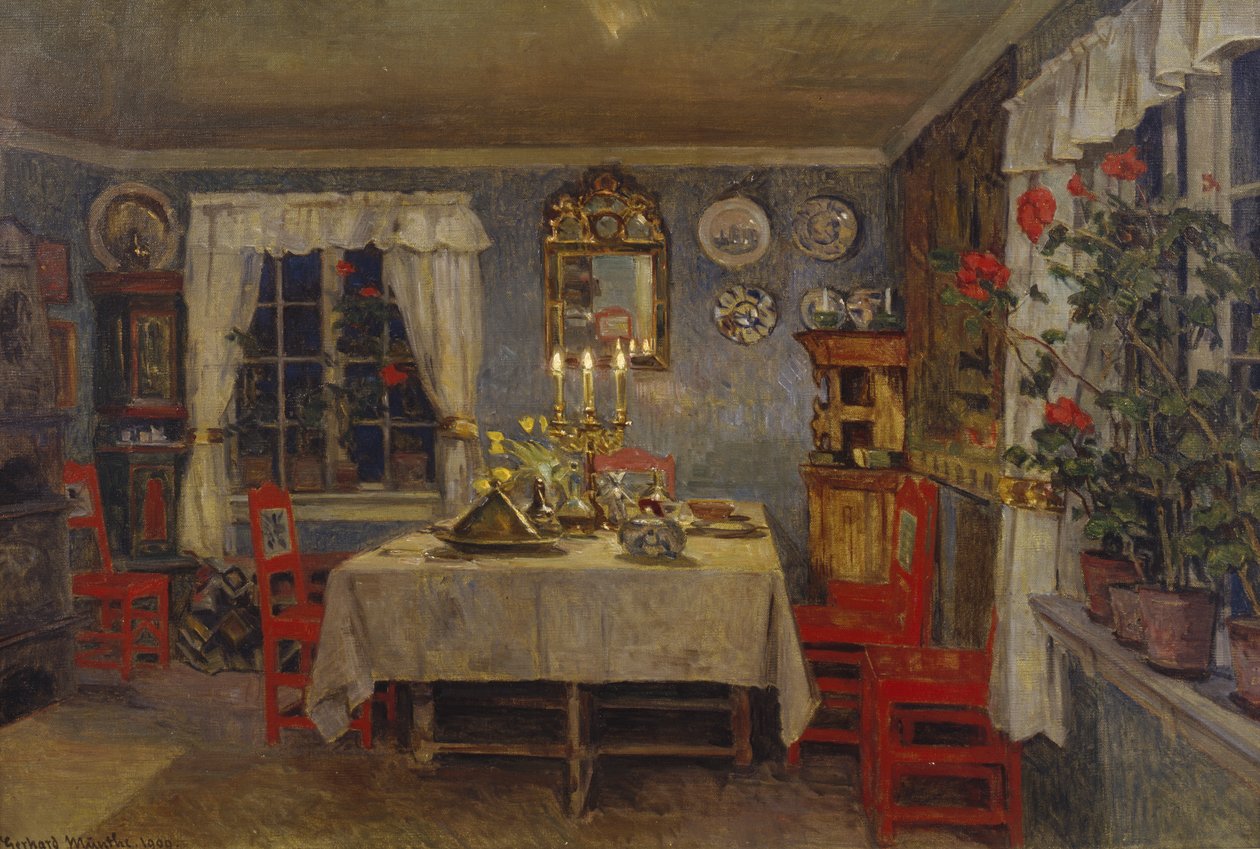 Interior de la sala d