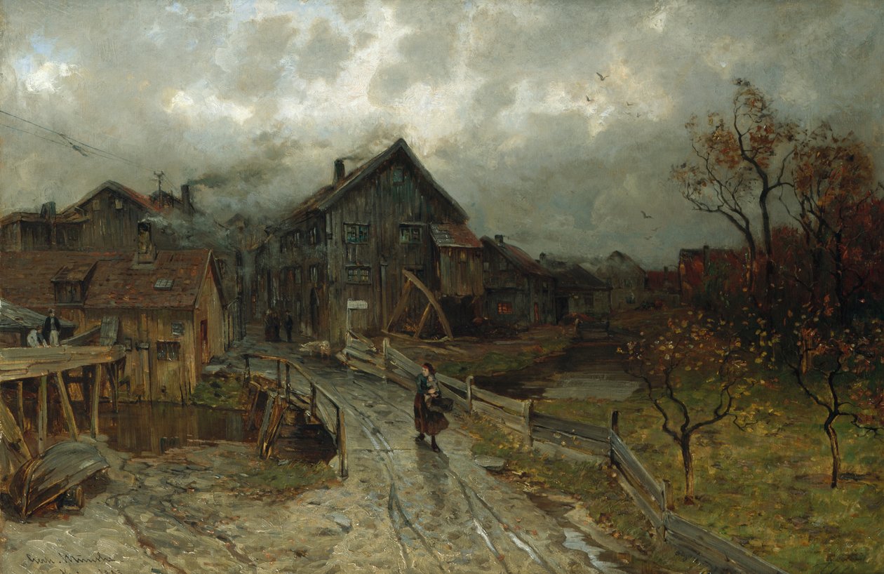 Nybro, Akerselva tekijältä Gerhard Peter Frantz Vilhelm Munthe