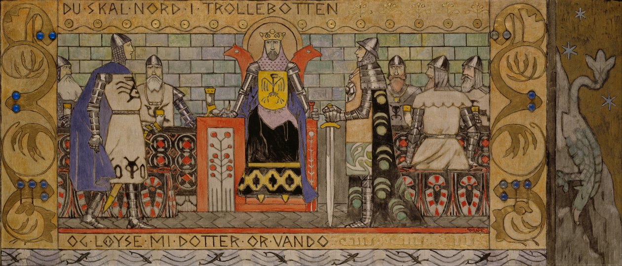 Åsmund Kings Hallissa tekijältä Gerhard Peter Frantz Vilhelm Munthe
