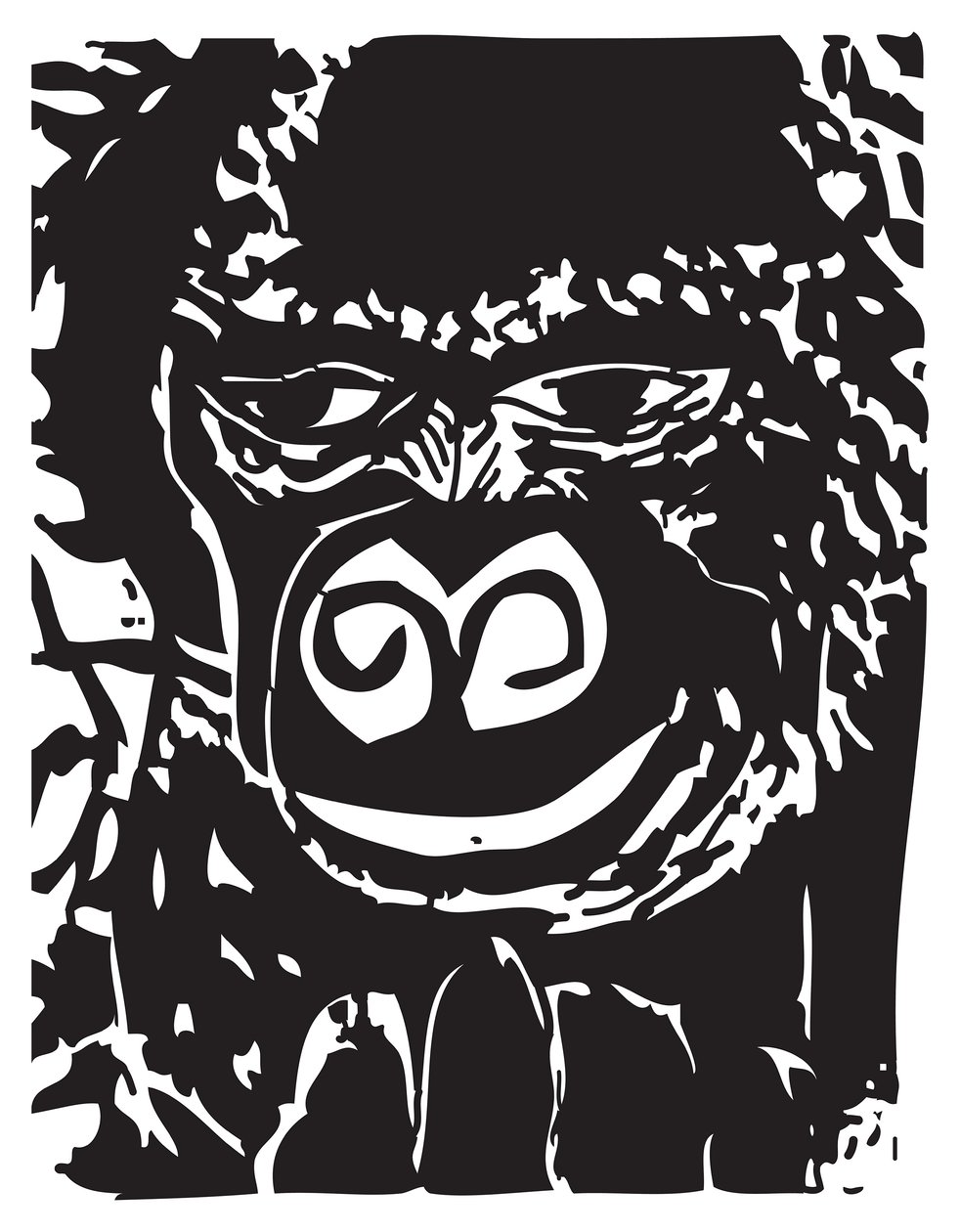 Pohdiskeleva Gorilla tekijältä Gerhardt Isringhaus