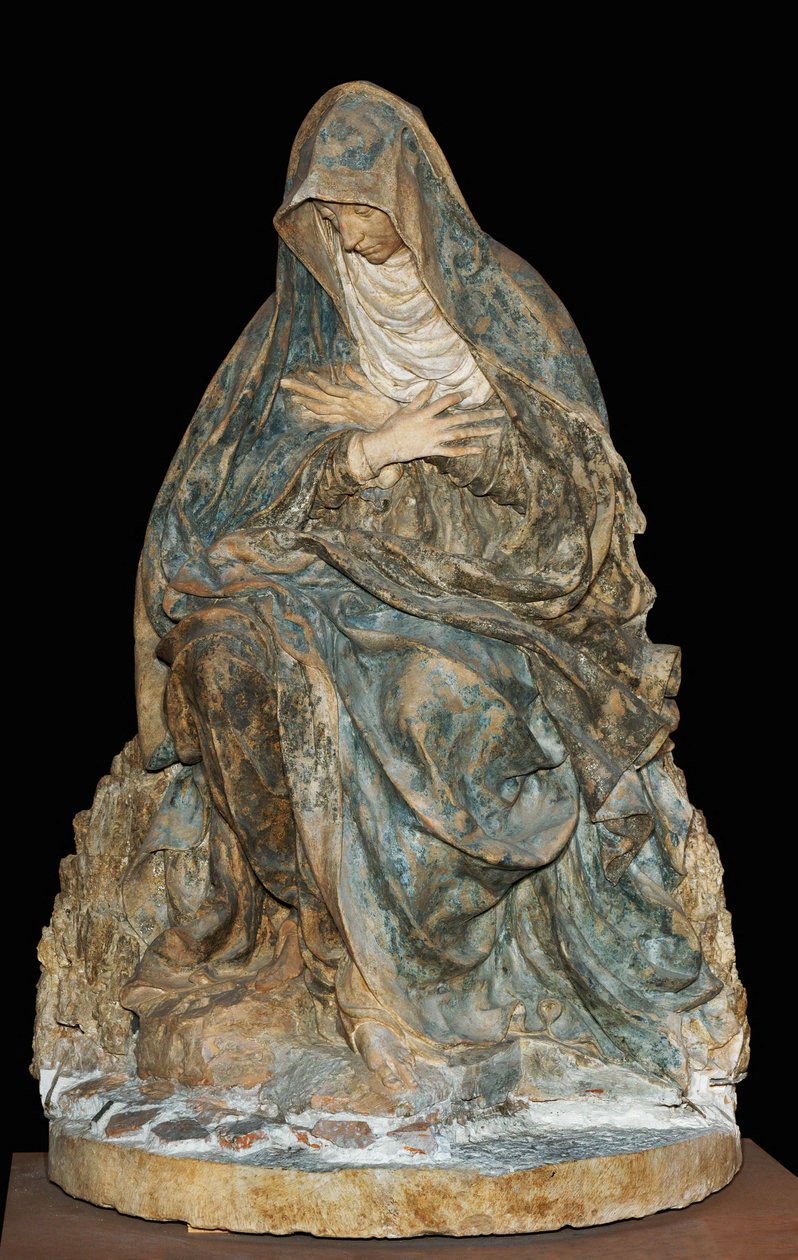 Our Lady of Sorrows - Mater Dolorosa ... tekijältä Germain (attr to) Pilon