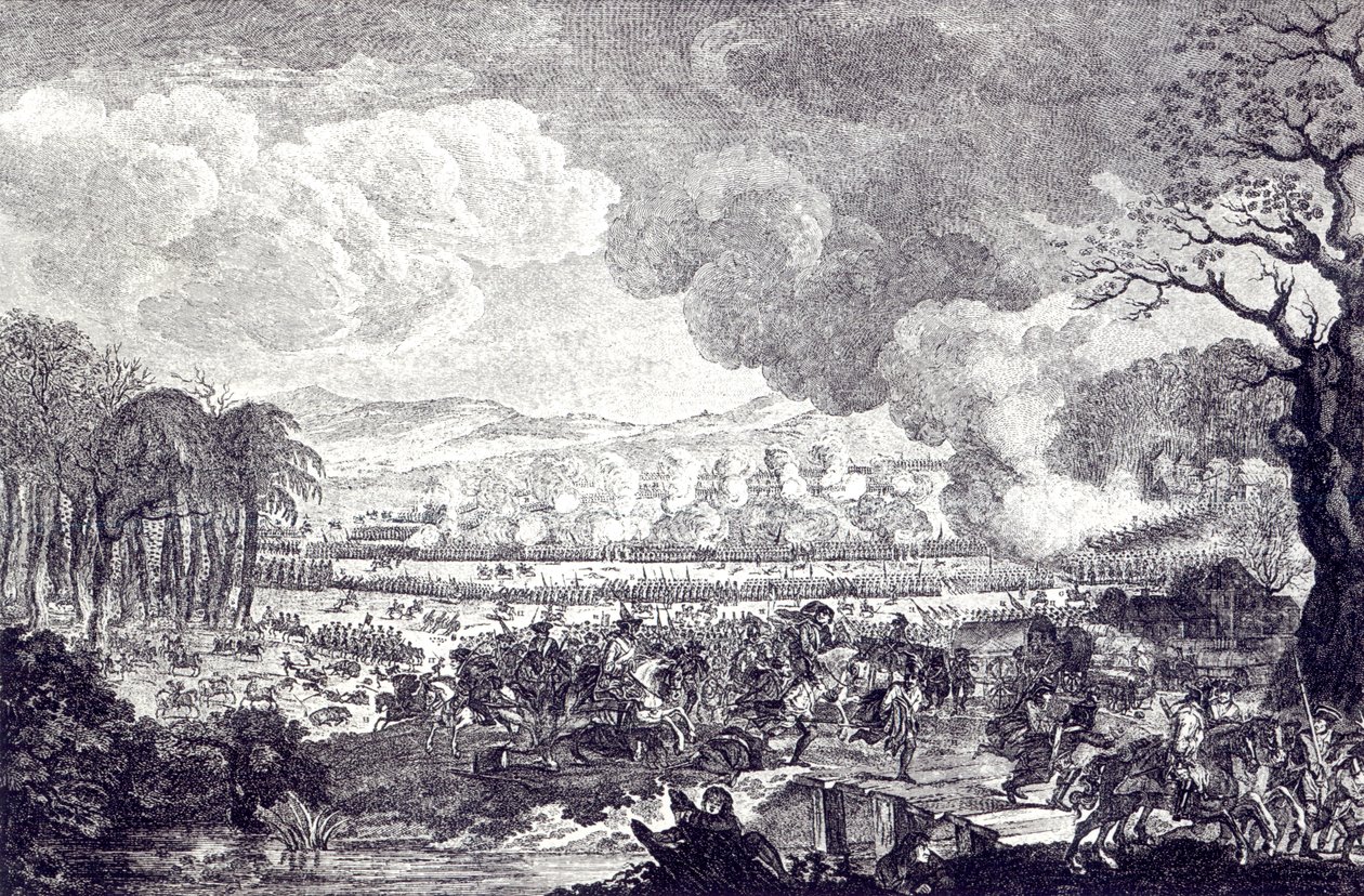 Rossbachin taistelu 5. marraskuuta 1757 tekijältä German School