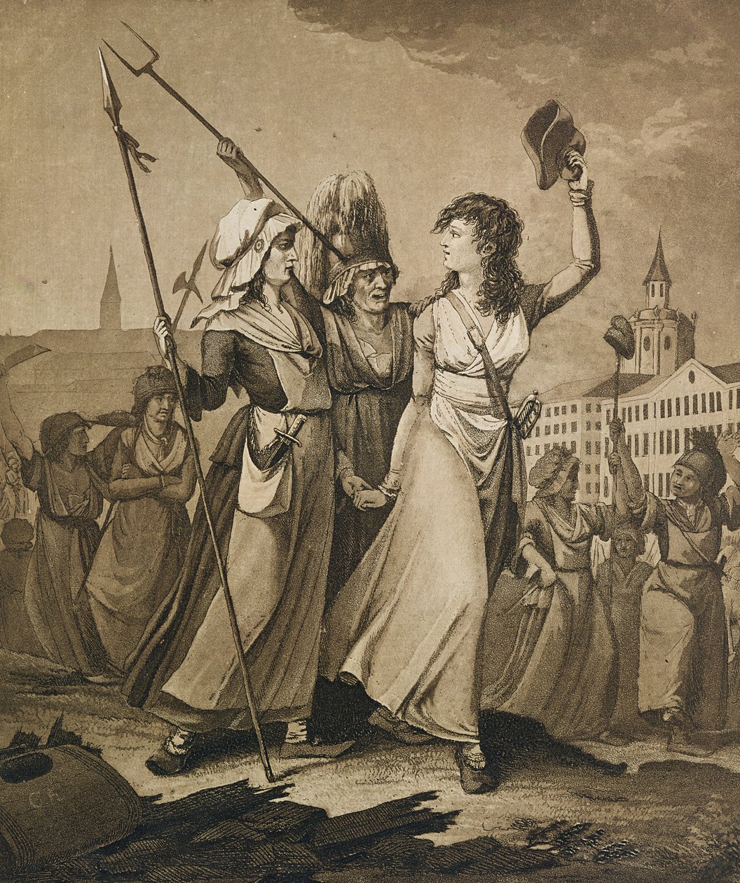 Pariisin kalavaimot, lokakuu 1789 tekijältä German School