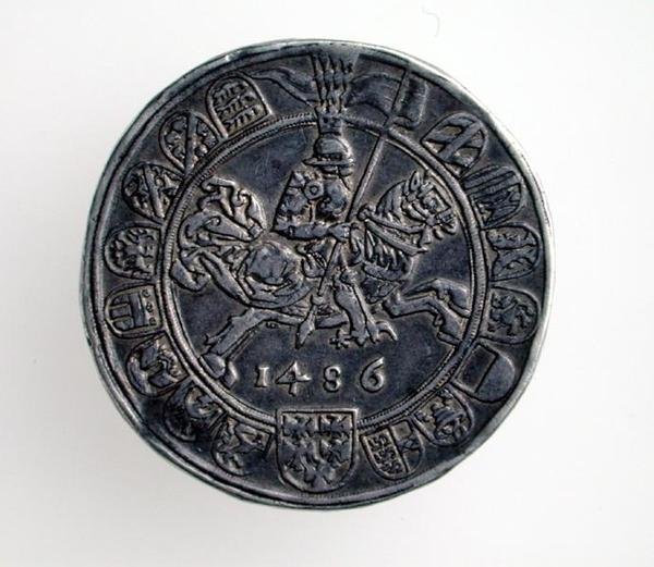 Sigismundin kilta (1439-96) Tirolin kreivi, Hall Mint, 1486 (kääntöpuoli) (hopea) (kääntöpuoli katso 168059) tekijältä German School