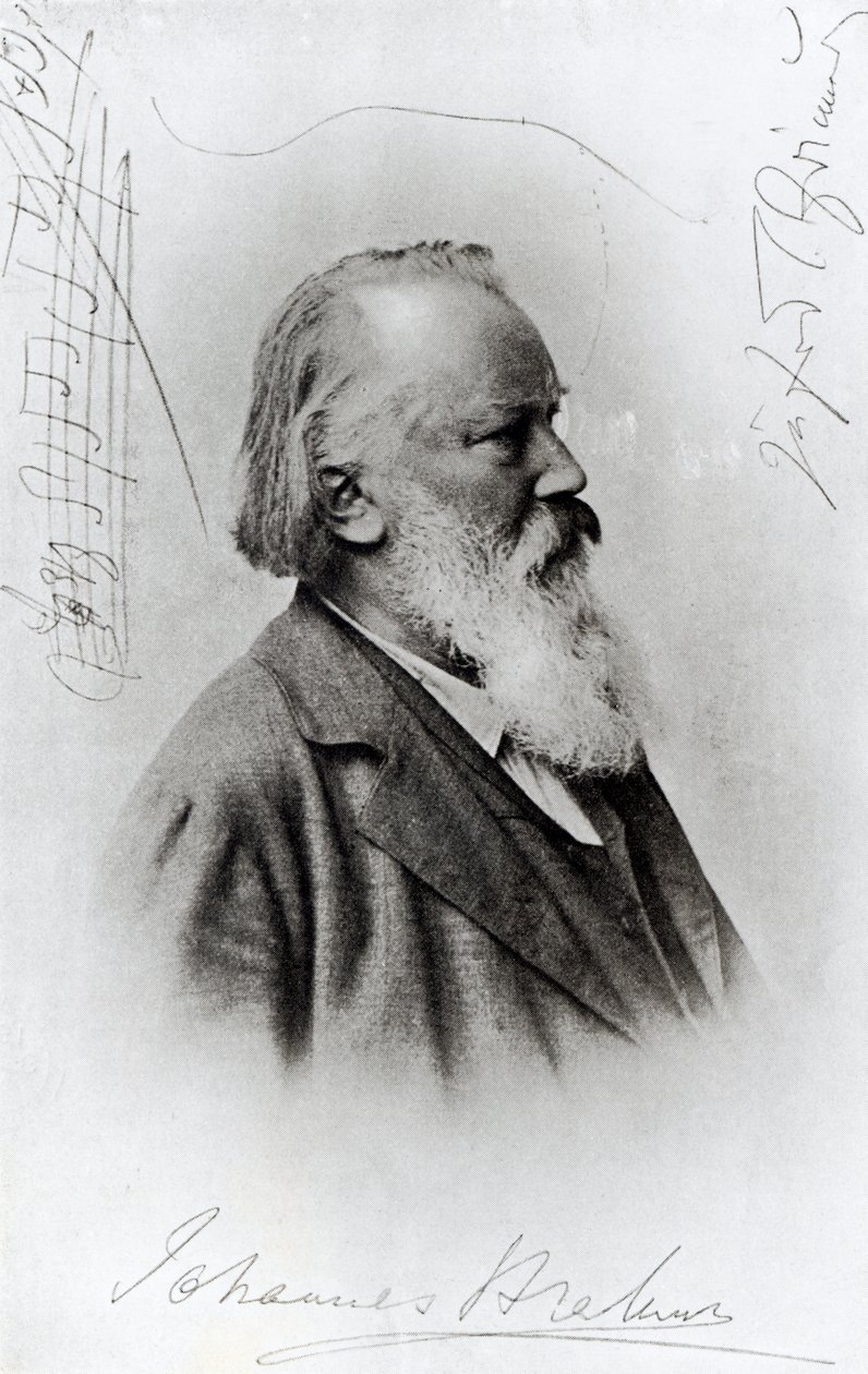 Johannes Brahms (1833-97) (syväpaino) tekijältä German School