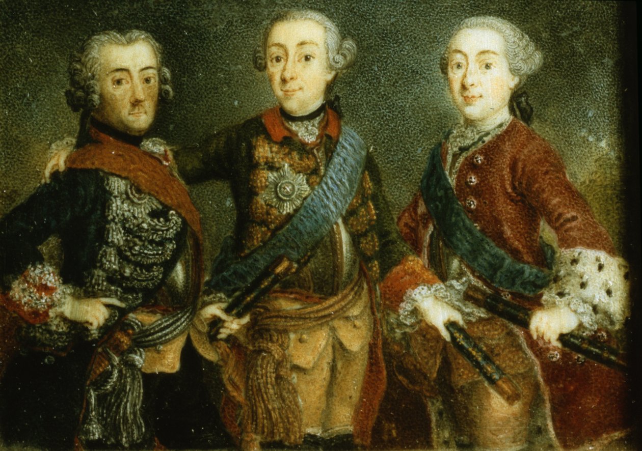 Paavali, Frederick II ja Gustav Adolph Ruotsista tekijältä German School