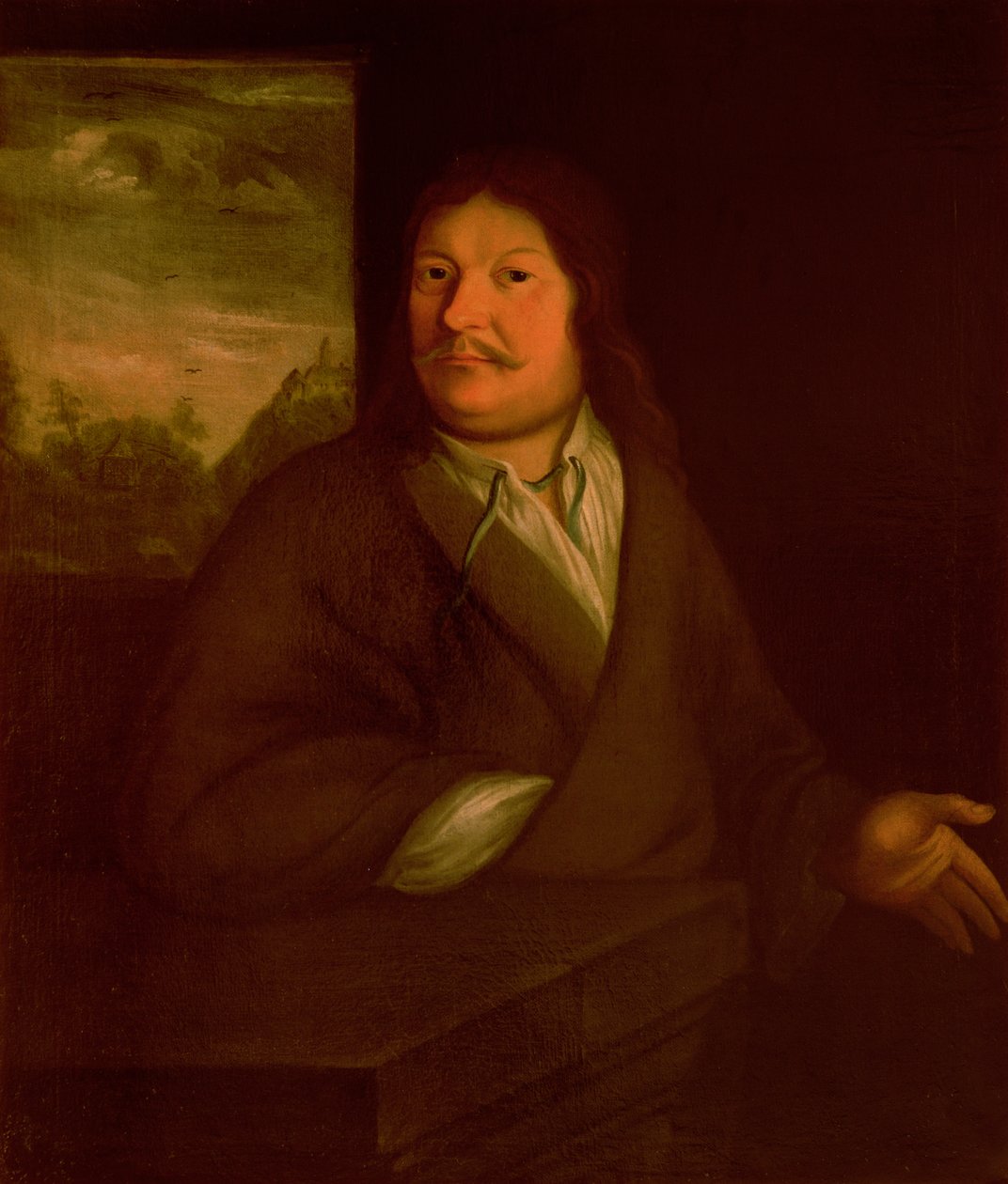 Johann Ambrosius Bachin (1645-1695) muotokuva 1685 tekijältä German School