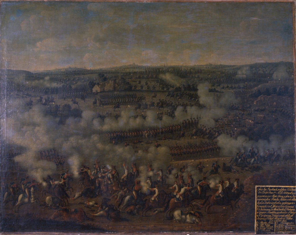 Rossbachin taistelu, 1757 tekijältä German School