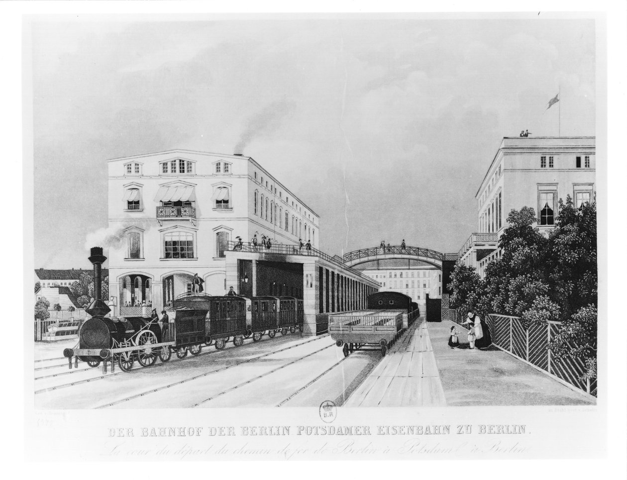 Berliini-Potsdam-junan rautatieasema tekijältä German School