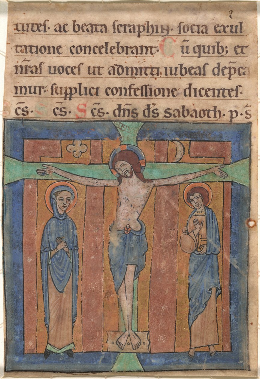 Ristiinnaulitseminen tekijältä German 12th Century