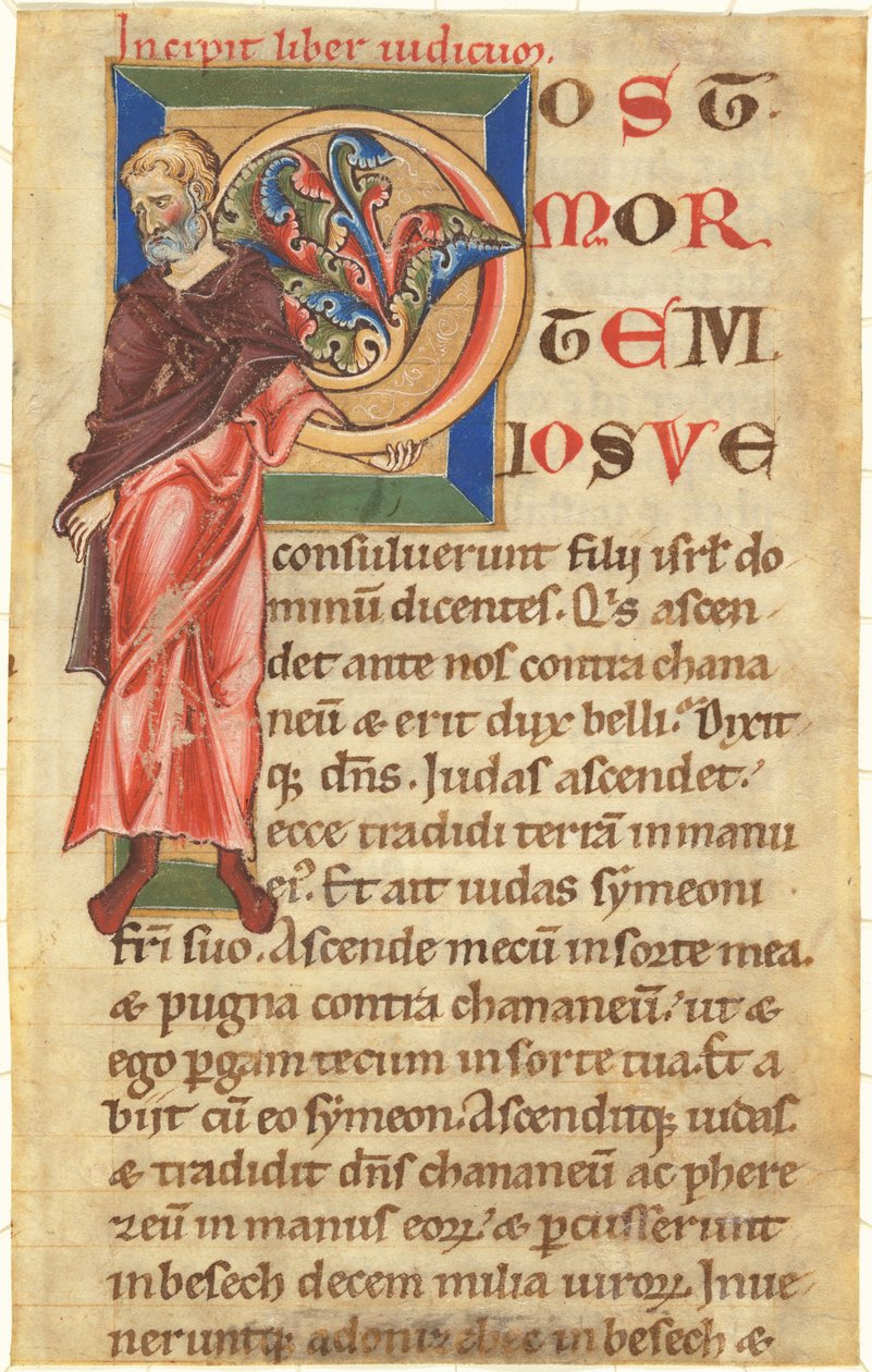 Tuomari Juuda (?) tekijältä German 13th Century