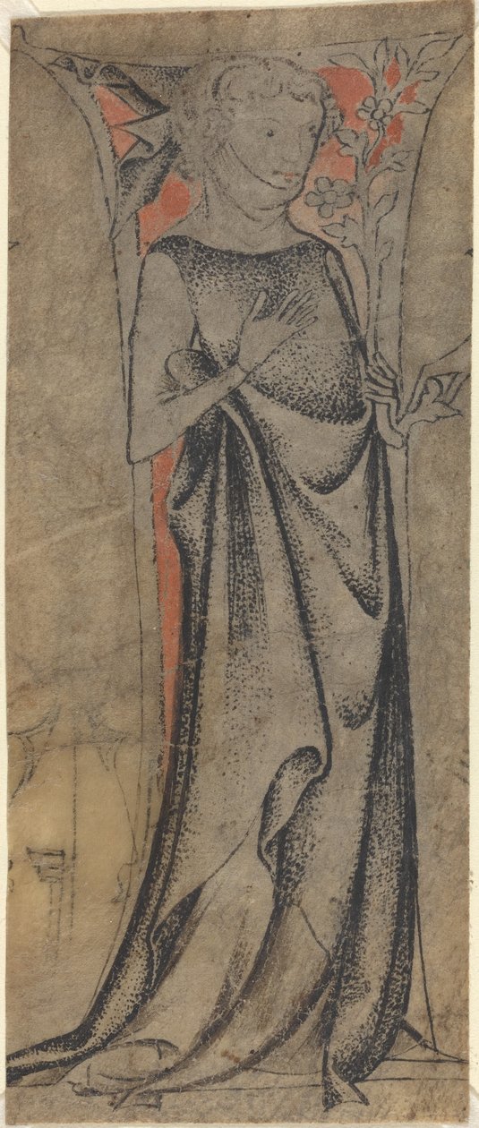 Pysyvä nuori, jolla on haara tekijältä German 14th Century