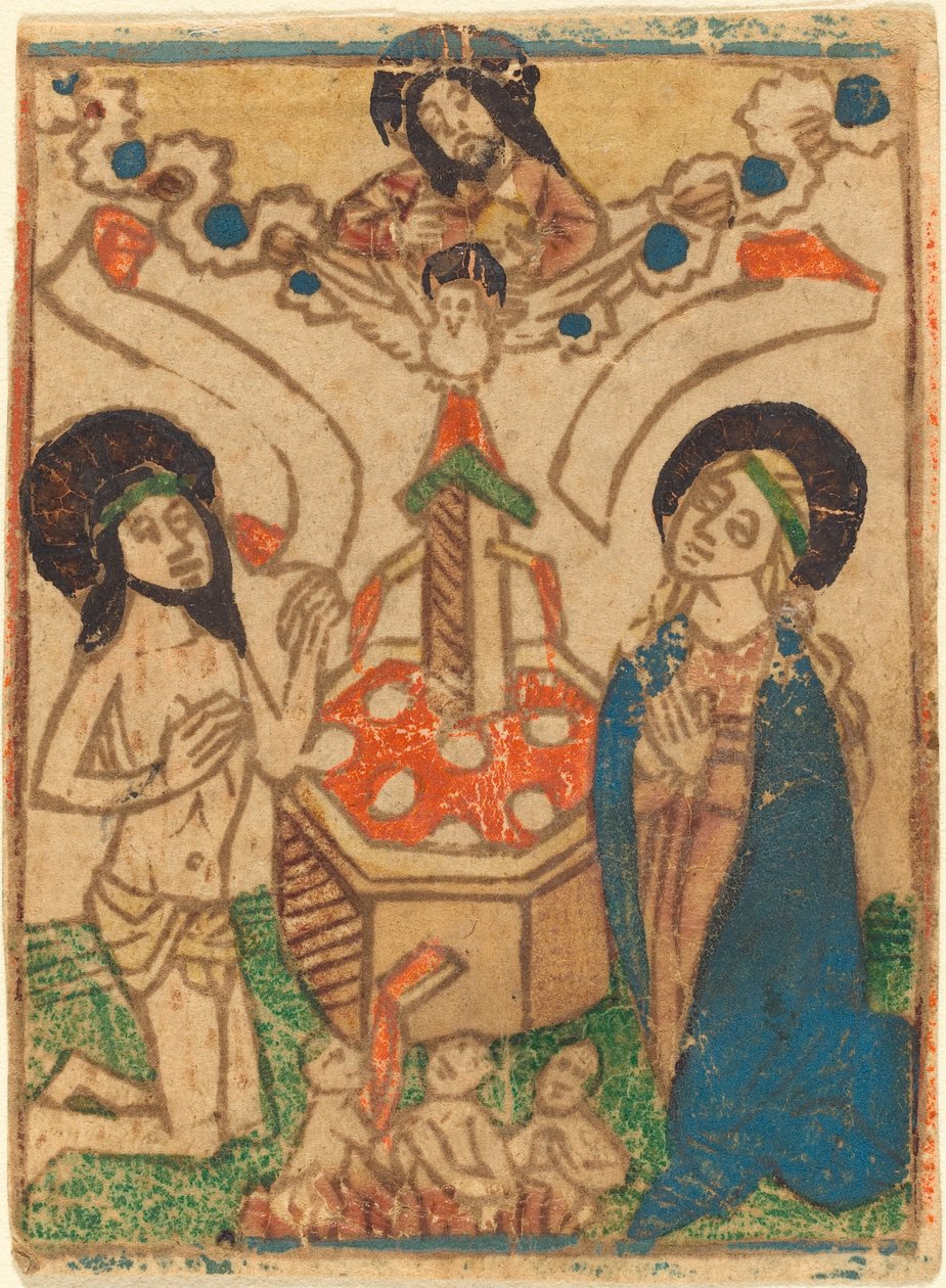 Eukaristian allegoria tekijältä German 15th Century