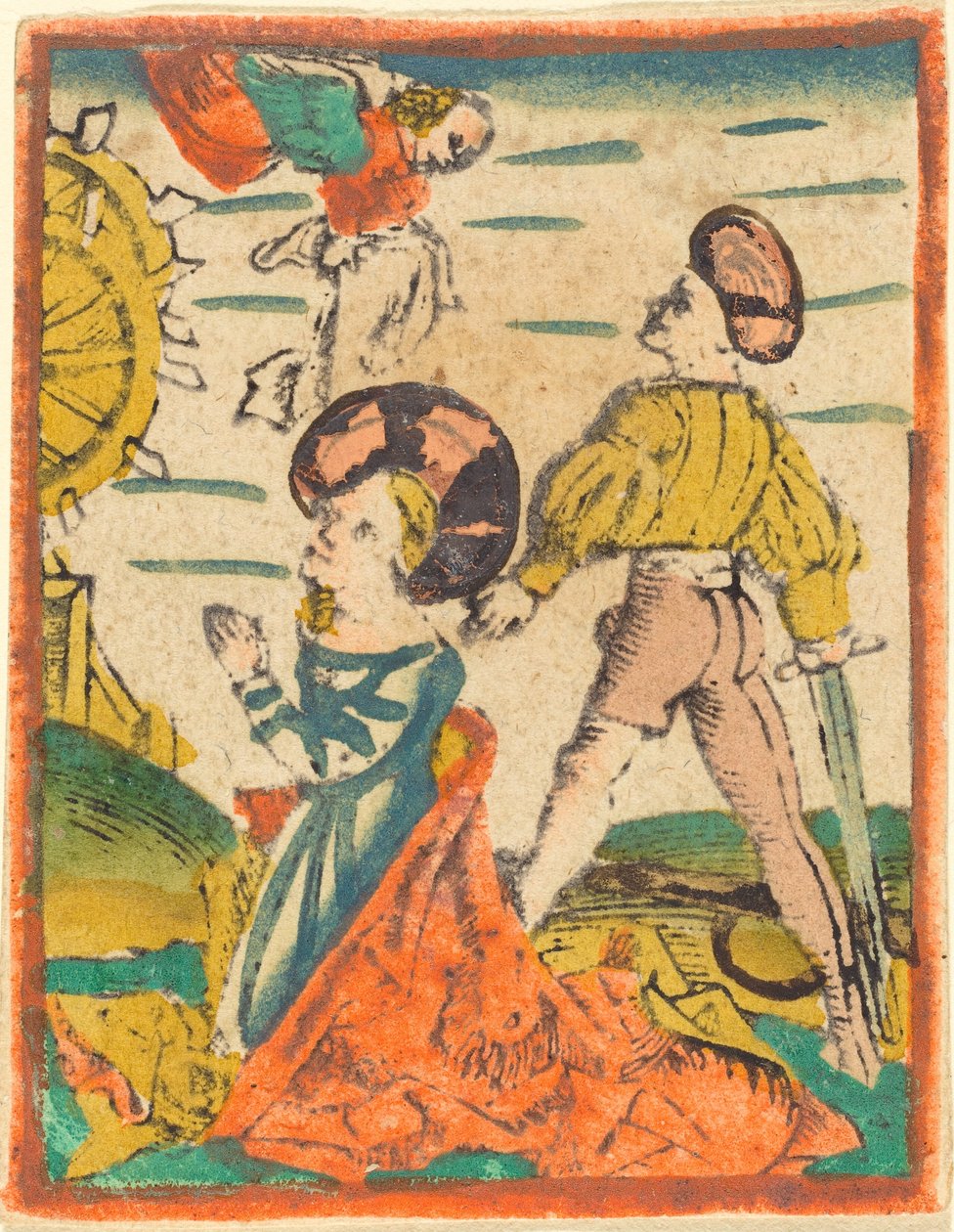 Pyhän Katariinan pään mestaus tekijältä German 15th Century