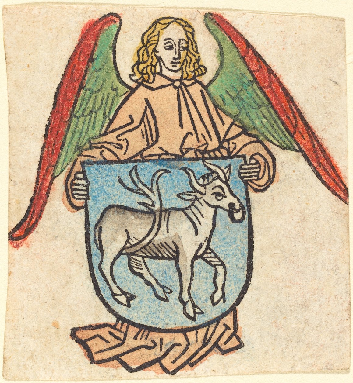 Bibrachin Hilprand Brandenburgin kirjakilpi tekijältä German 15th Century