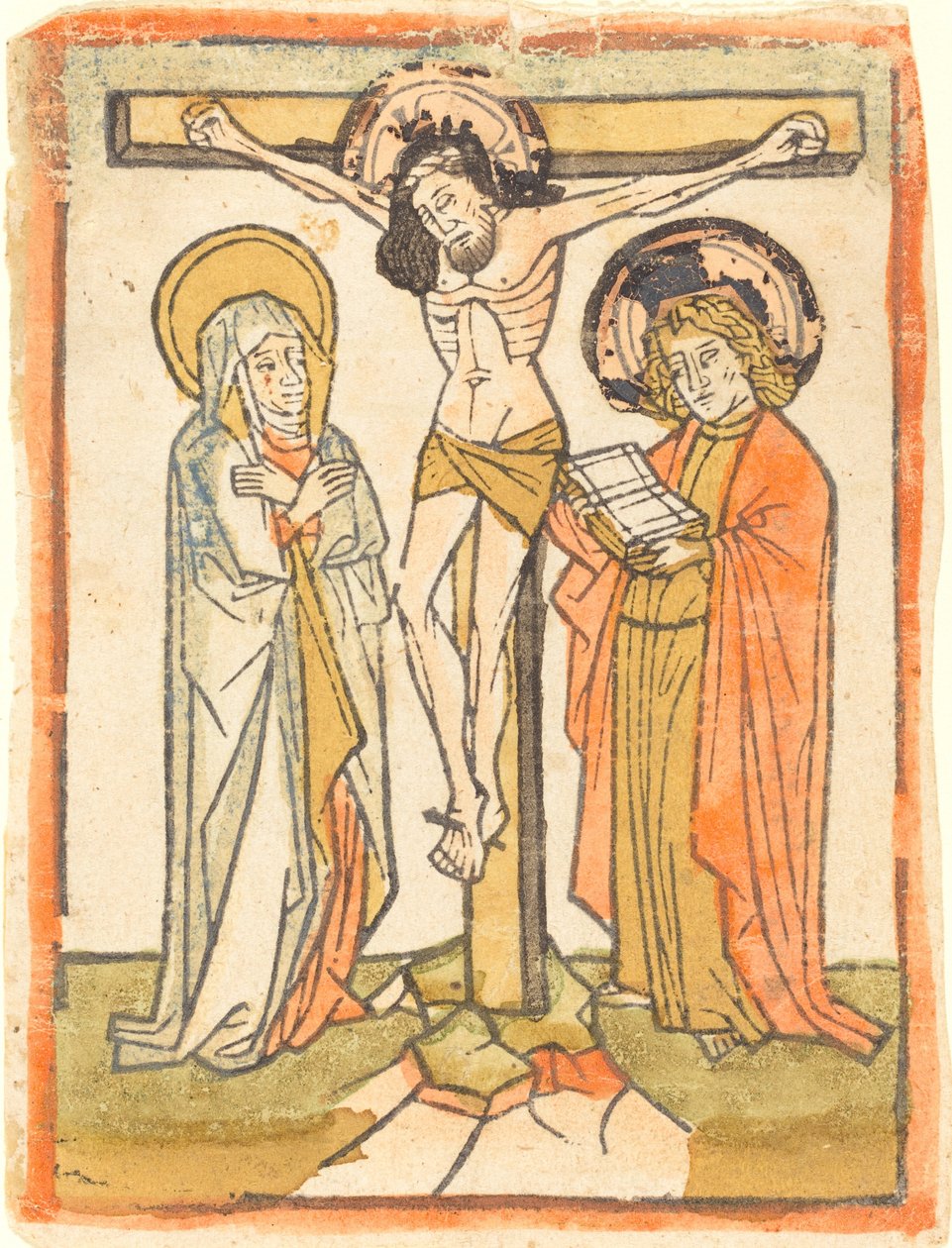 Kristus ristillä tekijältä German 15th Century