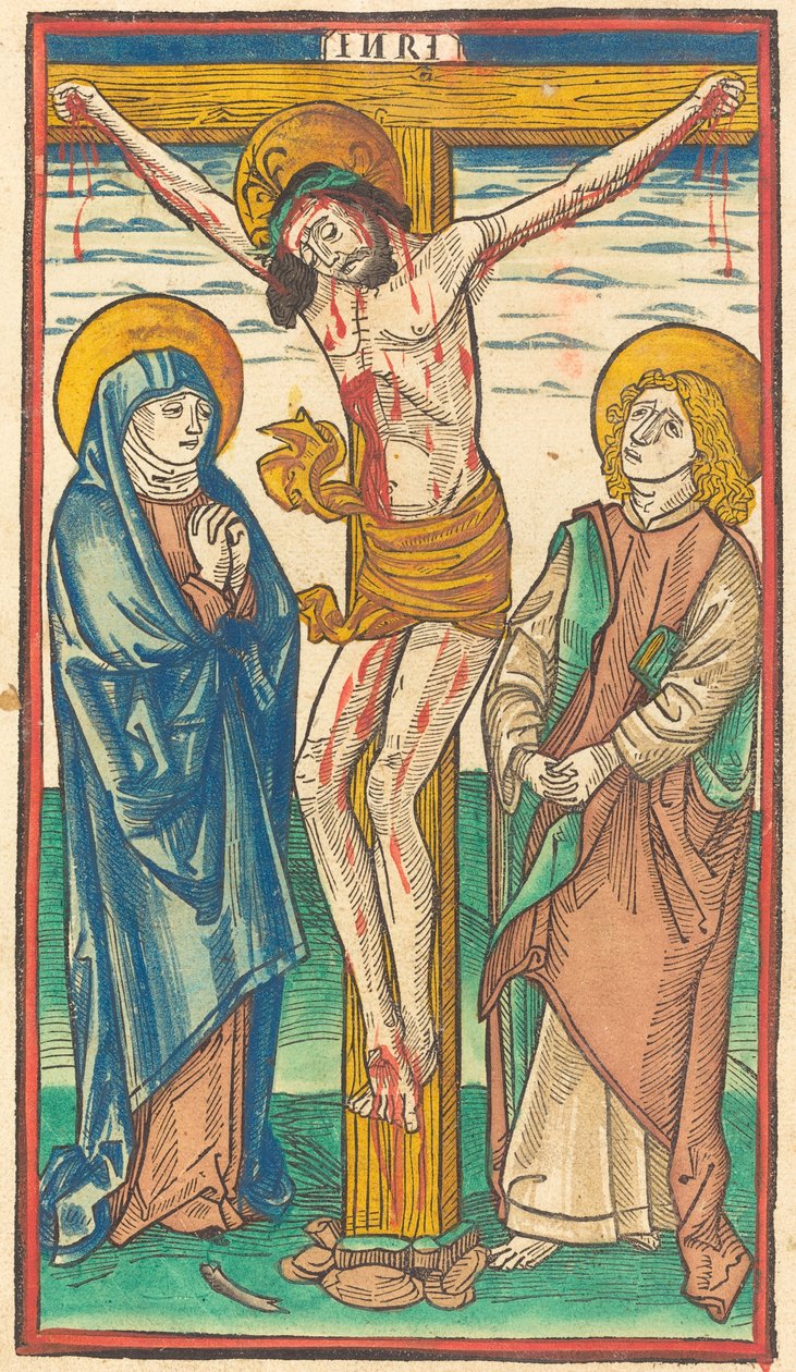 Kristus ristillä tekijältä German 15th Century