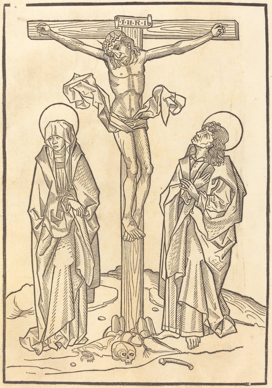 Kristus ristillä tekijältä German 15th Century