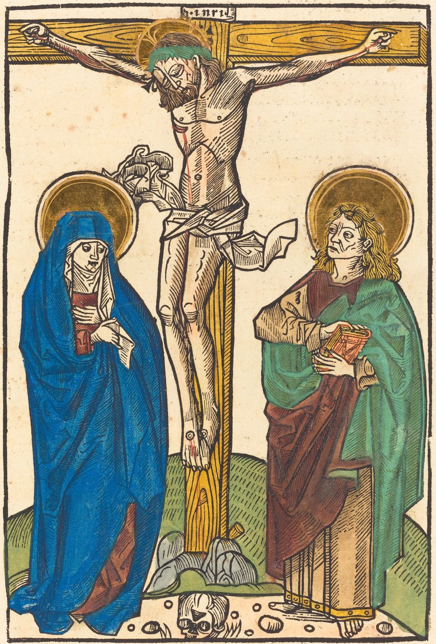 Kristus ristillä tekijältä German 15th Century