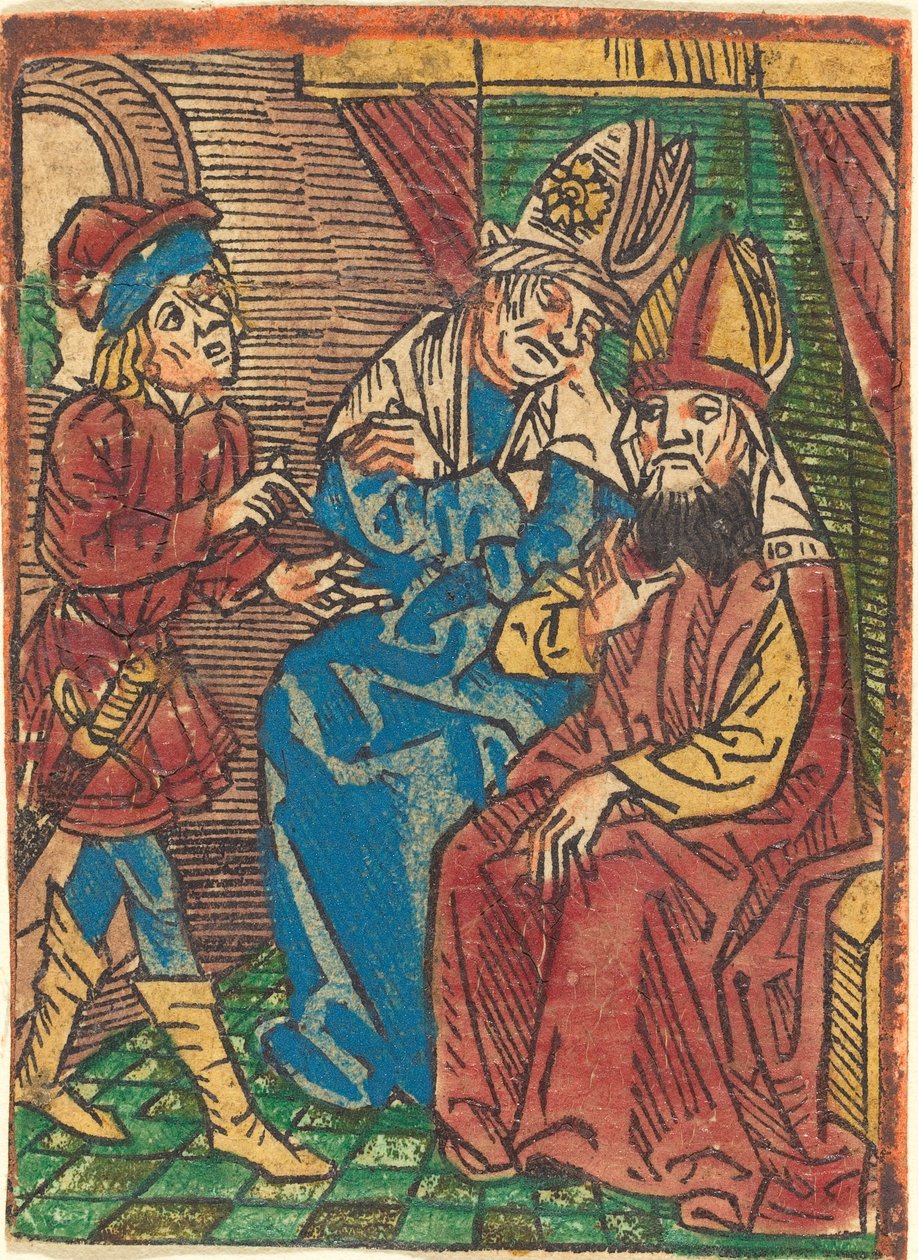 Ylipappien neuvosto tekijältä German 15th Century