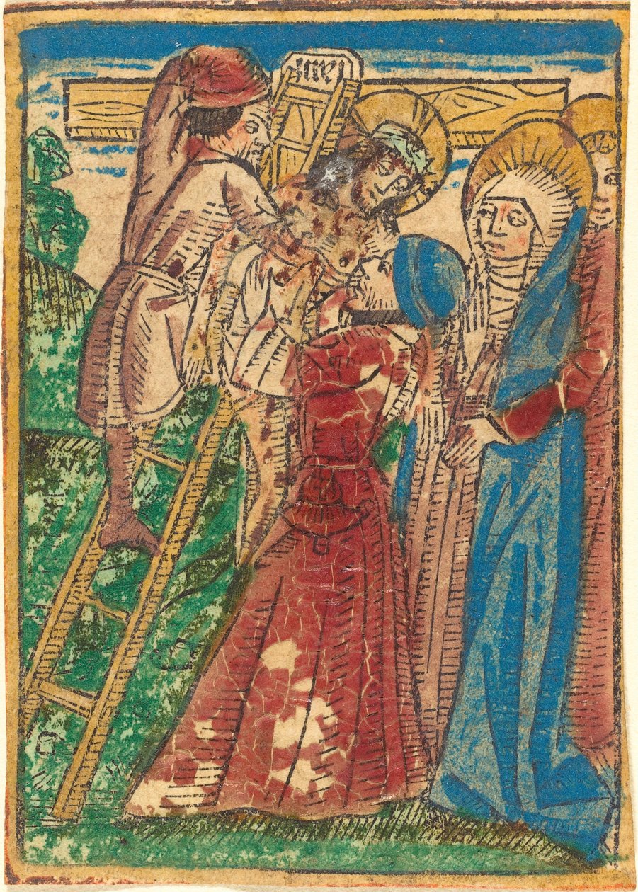 Laskeutuminen ristiltä tekijältä German 15th Century