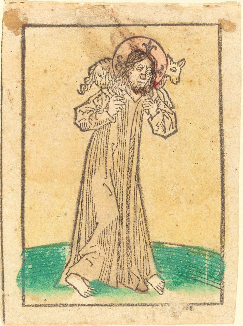 Hyvä paimen tekijältä German 15th Century