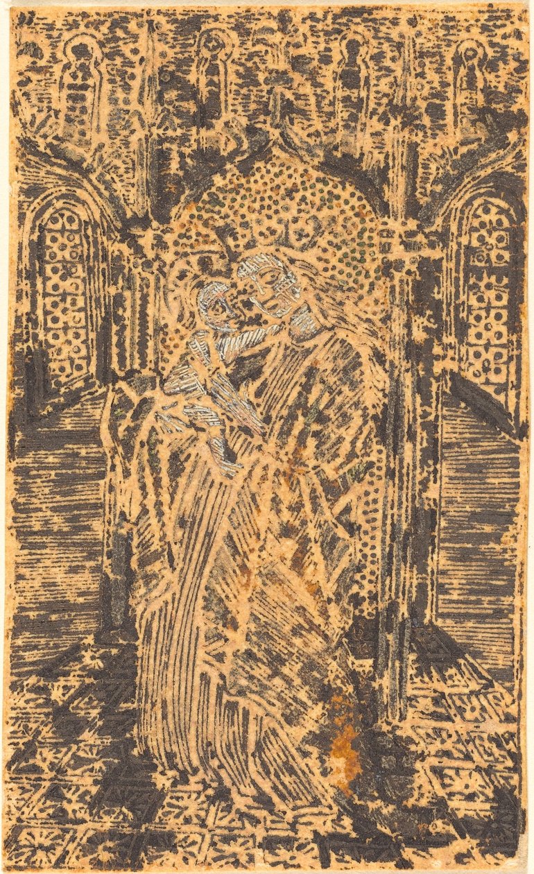 Madonna ja lapsi tekijältä German 15th Century