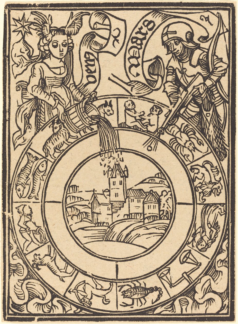 Mars ja Venus tekijältä German 15th Century