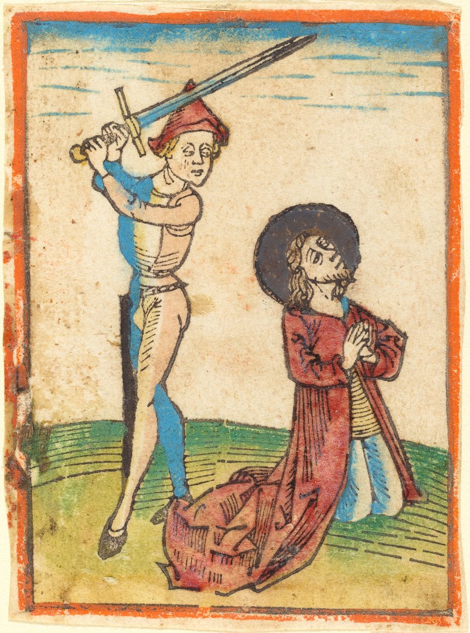 Pyhän marttyyrikuolema tekijältä German 15th Century