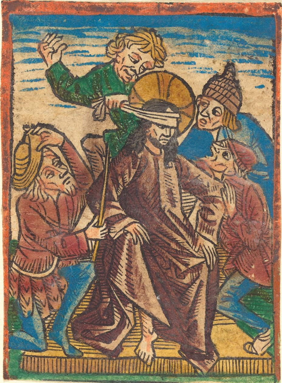 Kristuksen pilkkaaminen tekijältä German 15th Century