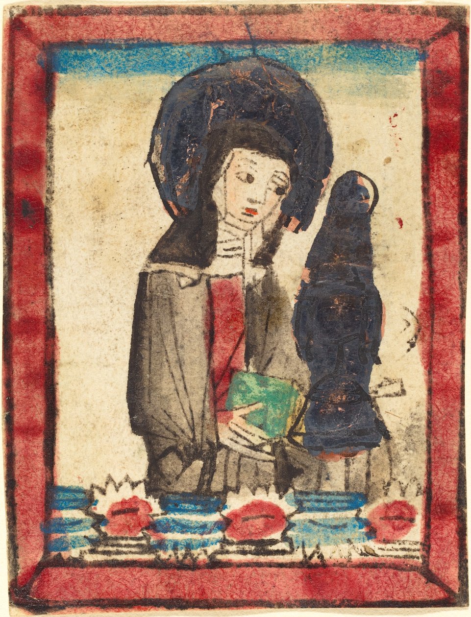 Pyhä Clara Assisilainen tekijältä German 15th Century