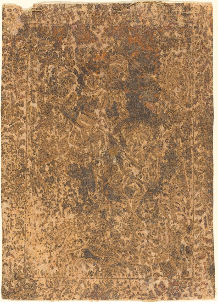 Pyhä Yrjö tekijältä German 15th Century